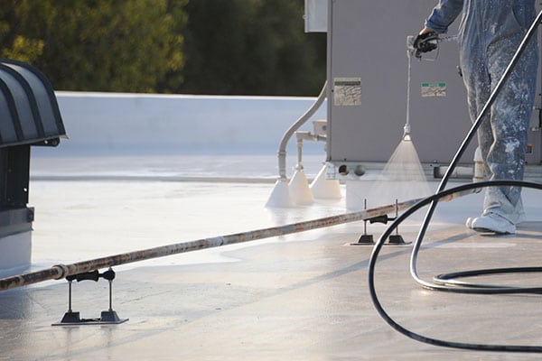 Crown Roofing Chicagoland Silicone Roof Coating Restoration